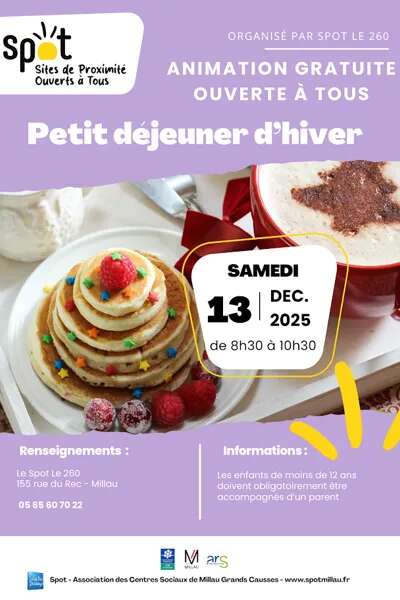 Petit déjeuner d'hiver - Spot le 260