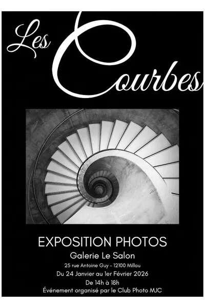 Exposition " Courbes " du club photo de la MJC - Galerie le Salon