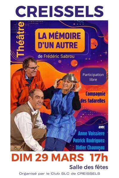 " La mémoire d'une autre ", Cie des Fadarelles - SLC Creissels