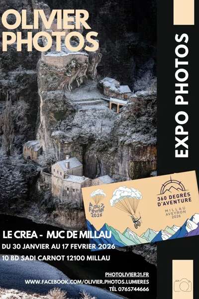 Expo d' Olivier Photos " Gorges et Causses " -  MJC
