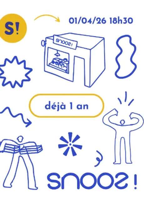 Les 1 an de SNOOZ … - collectif SNOOZ ( ateliers créatifs et pour le recyclage)