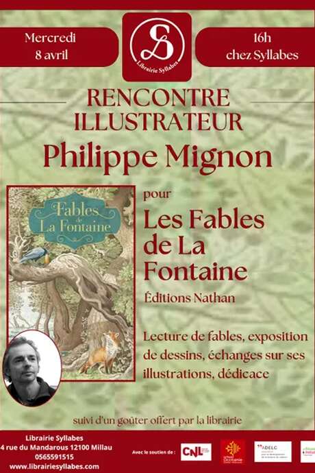 Rencontre avec Philippe Mignon - librairie Syllabes