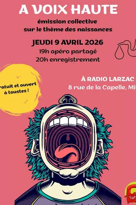 Soirée à voix haute - Radio Larzac