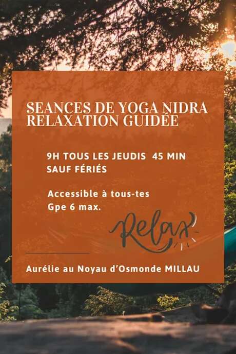Atelier relaxation yoga nidra- Osmonde