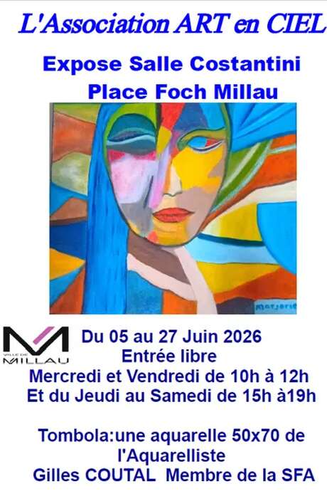 L'association Art En Ciel expose - Salle Costantini