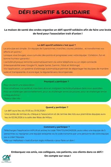 Défi sportif et solidaire
