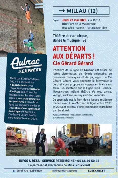 Spectacle " Attention aux départs"