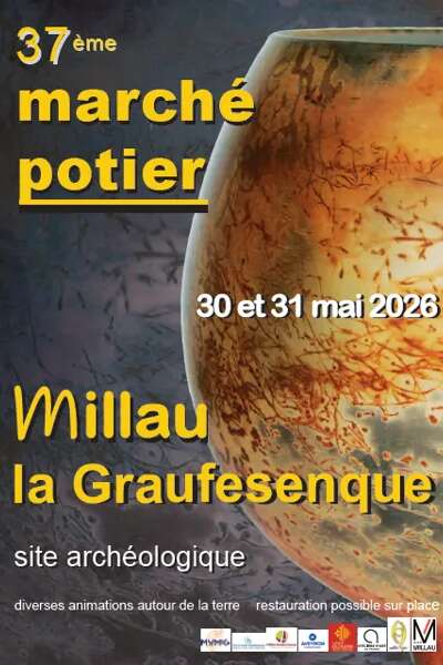 Marché des potiers de Millau 2026 à la Graufesenque