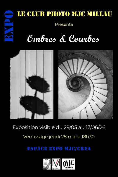 Expo photo " Ombres et Courbes " du club photo MJC -  Espace MJC / CREA