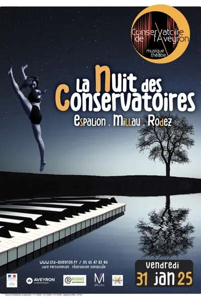 Nuit des Conservatoires - Conservatoire de l'Aveyron