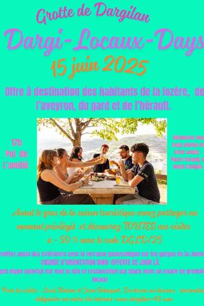 Les Dargi locaux Days, dans le Grotte de Dargilan