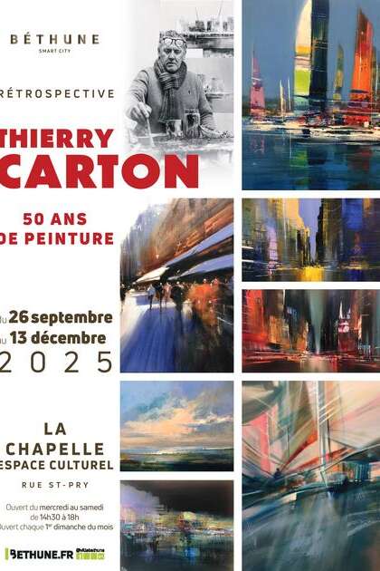 Exposition Thierry Carton - La Chapelle Espace Culturel Exposition Thierry Carton - La Chapelle Espace Culturel