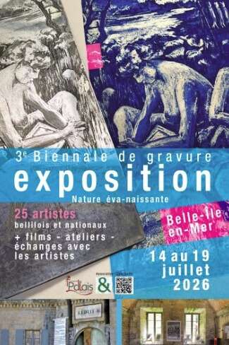 3ème biennale de gravure : exposition "Nature éva-naissante"