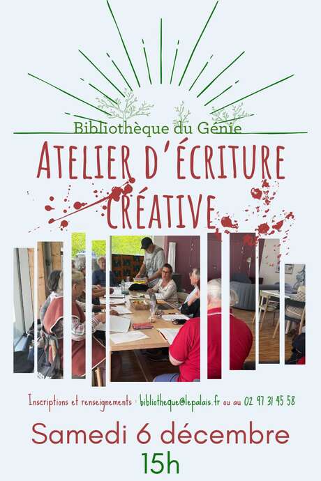 Atelier d'écriture créative