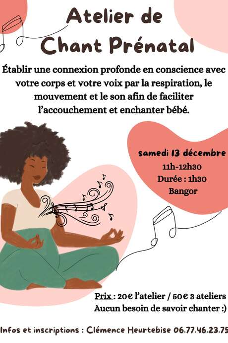 Atelier de chant prénatal