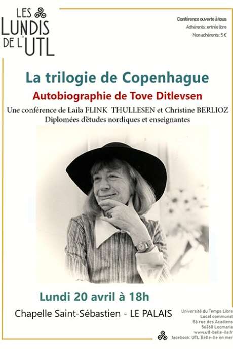 Conférence : La trilogie de Copenhague, chef-d'oeuvre de la littérature danoise