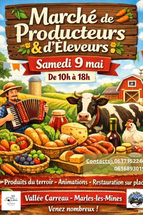 Marché de producteurs et d'éleveurs