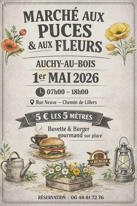 Marché aux fleurs et aux puces