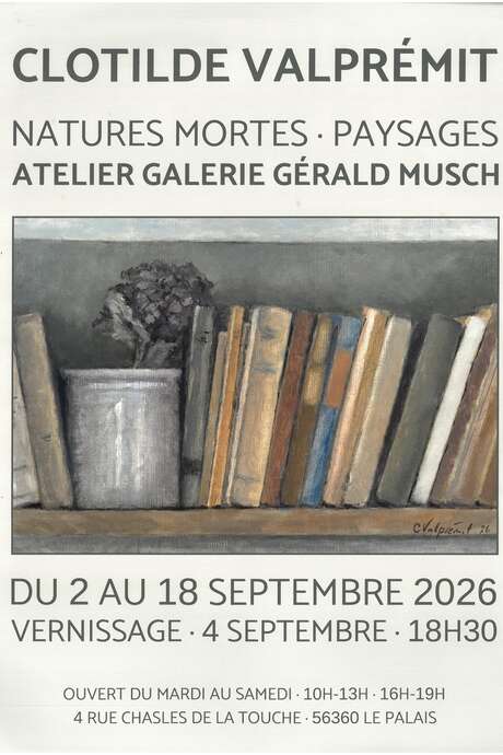 Exposition : Clotilde Valprémit
