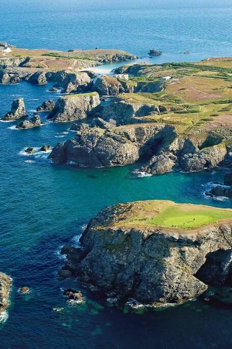 Initiation découverte sur le golf de Belle Ile
