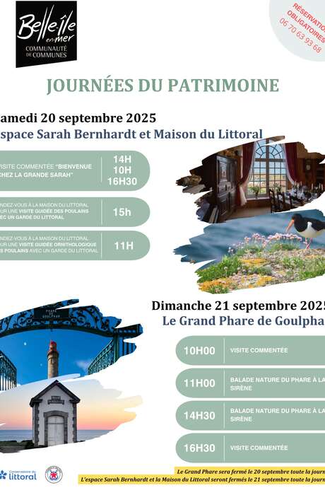 Journées du Patrimoine : visite commentée au Grand Phare
