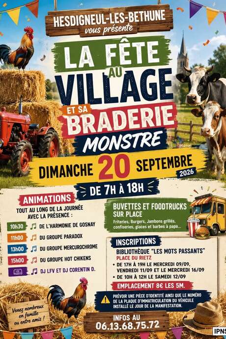 Fête au Village et Braderie Monstre