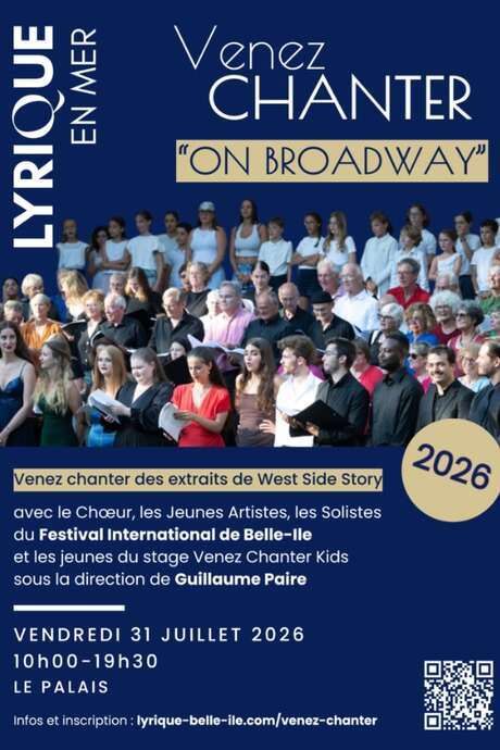 Atelier « Venez Chanter "On Broadway" »