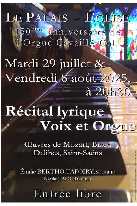 Récital lyrique : Voix et orgue