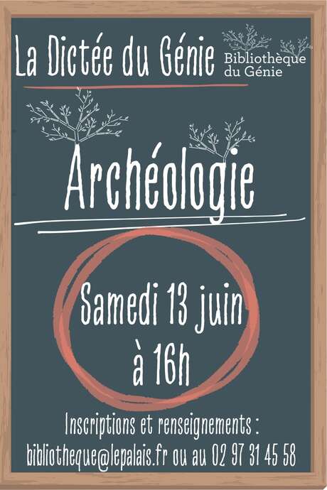 La dictée du Génie