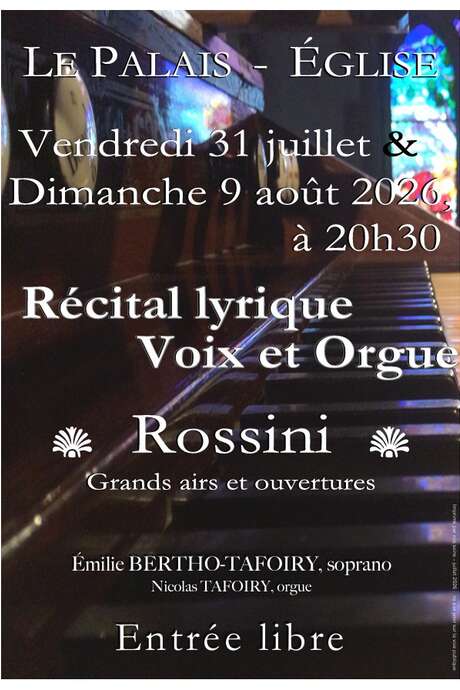 Récital lyrique : Voix et orgue