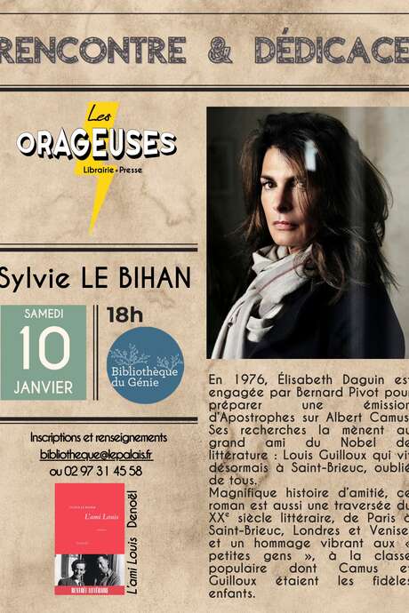 A la rencontre de Sylvie Le Bihan