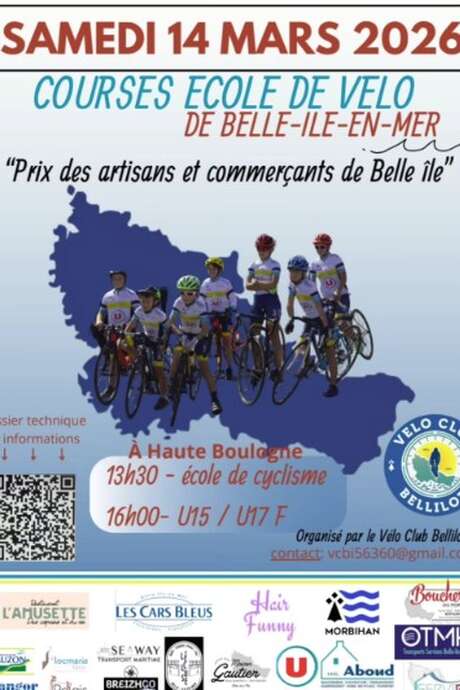 Course cycliste école de vélo