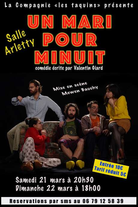 Théâtre : Un mari pour minuit