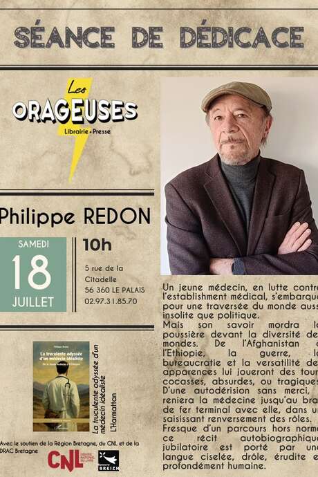 Séance de dédicace : Philippe Redon