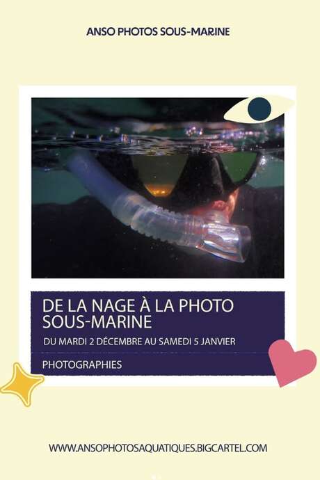 Exposition : Anso " De la nage à la photo sous-marine"