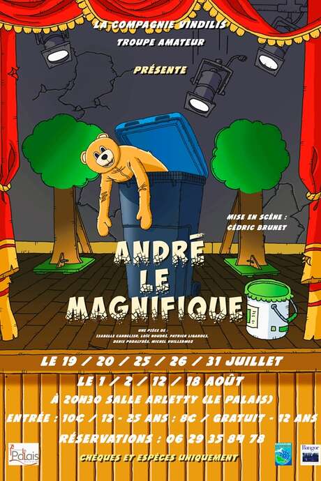 Théâtre : "André le magnifique"