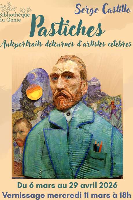 Exposition : "pastiches" autoportraits détournés d'artistes célèbres