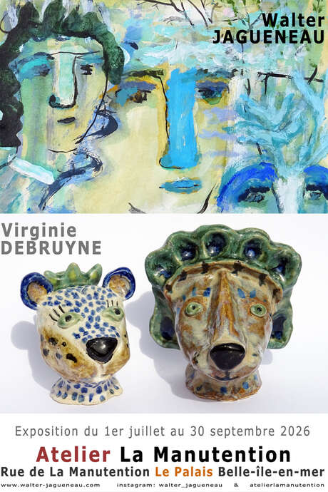 Exposition : Walter Jagueneau - Virginie Debruyne