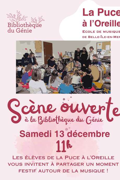 Scène ouverte avec la Puce à l'Oreille