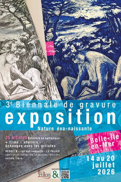 3ème biennale de gravure : exposition "Nature éva-naissante"