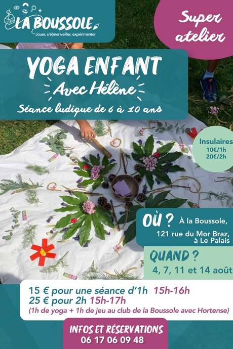 Atelier : Yoga enfant avec Hélène