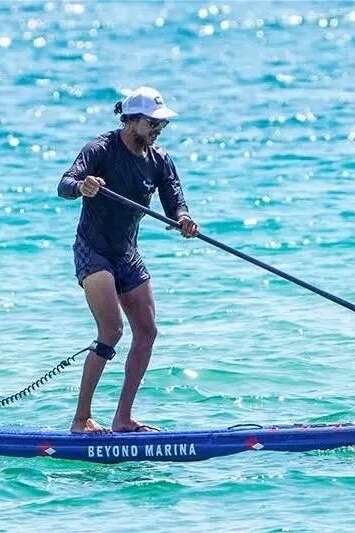 Course de paddles