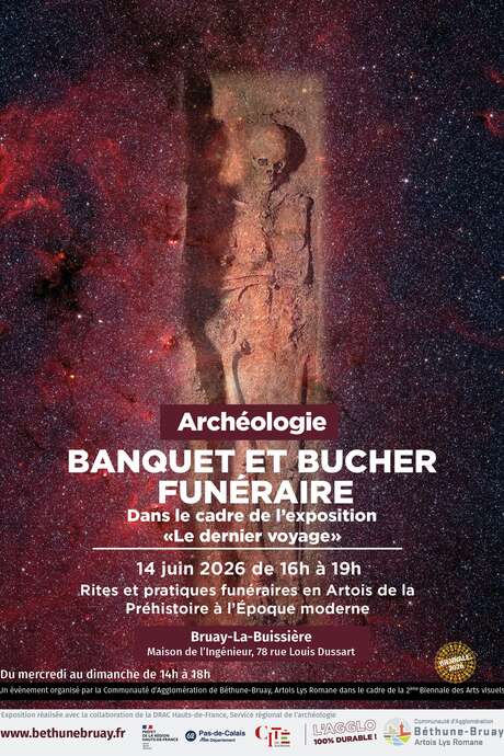 Banquet et bûcher funéraire