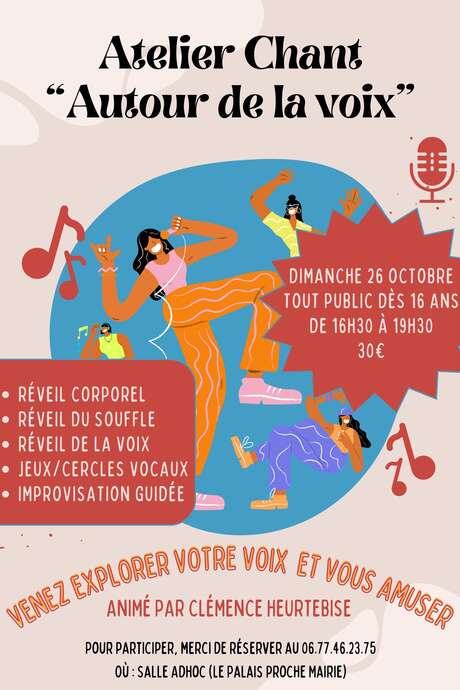 Atelier "Autour de la voix"