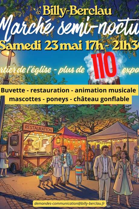 Marché semi-nocturne