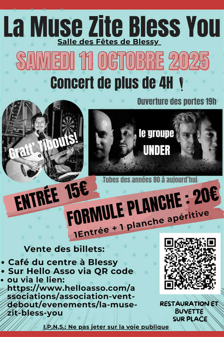 Concert La Muse Zite Bless You