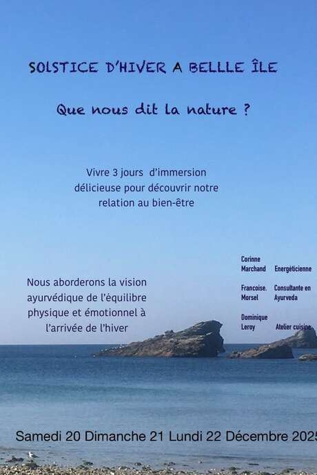 Solstice d'hiver à Belle Ile