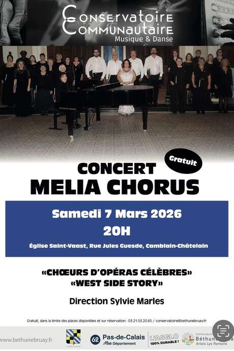 Concert Mélia Chorus