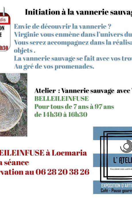 Initiation à la vannerie sauvage