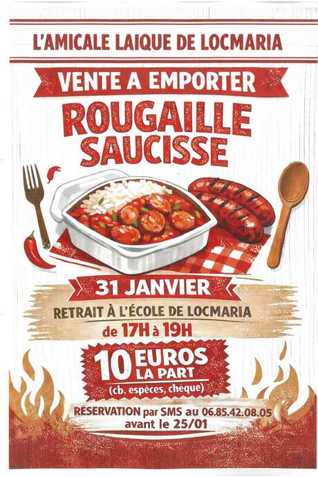 Rougail saucisse à emporter